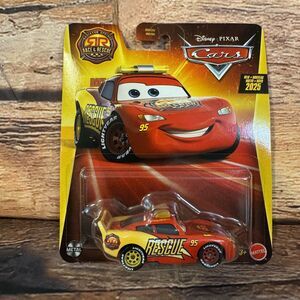 Disney Pixar Cars Race Rescue Lightning McQueen 2025 Mattel Diecast Toy Car 95